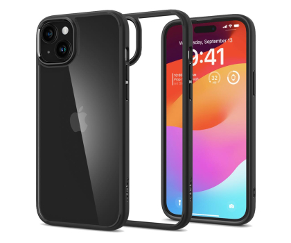 Etui do telefonów SPIGEN Ultra Hybrid do iPhone 15 matte black
